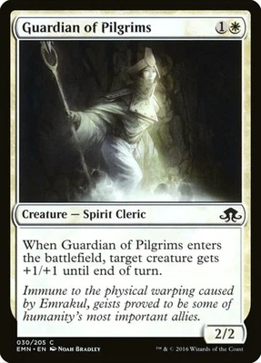 X 1 Guardian of Pilgrims NM-M Eldritch Moon EMN 030 MTG Magic The Gathering - Image 1 of 2