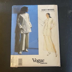 Issey Miyake Patrón 1541 Talla 12-14-16 Sin Cortar FF Chaqueta Pantalones Traje - Imagen 1 de 11