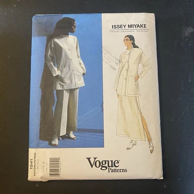 Issey Miyake Pattern 1541 Size 12-14-16 Uncut FF Jacket Pants Suit - Image 1 of 4