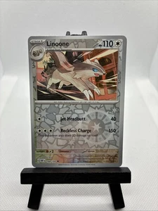 Linoone 168/197 SV03: Obsidian Flames Reverse Holo - Picture 1 of 2
