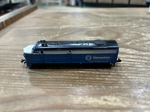 Locomotora Metropolitana Vintage Escala N En OB - Imagen 1 de 9