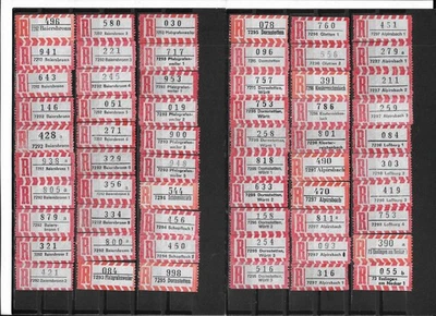 R-Zettel/BRD/7295 Dornstetten - 7300 Esslingen am Neckar 6 (120 versch.) - Bild 1 von 2