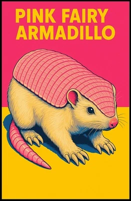 Póster Pink Fairy Armadillo Foto 1 de 4