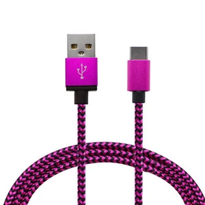 Android Micro USB Cable Nylon Braided High Speed Charger Cord USB Charging Cable - Picture 1 of 17