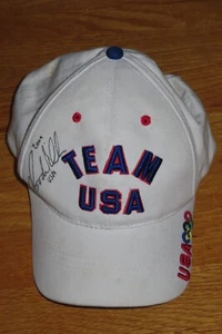 2009 BODE MILLER Team USA OLYMPICS signed USA SKI TEAM (Adjustable) Cap - Picture 1 of 7