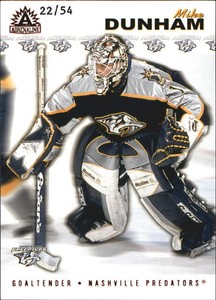 2001-02 Pacific Adrenaline Red #103 Mike Dunham /54 - NM-MT