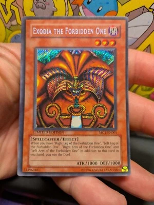 🔥 Exodia The Forbiden One - MC1-EN001 - Secret Rare Yu-Gi-Oh ( LP ) 🔥 - Image 1 of 4