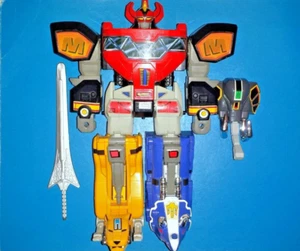 DINO MEGAZORD Mighty Morphin Power Rangers Deluxe 10" Bandai 1991 Zyuranger - Imagen 1 de 2