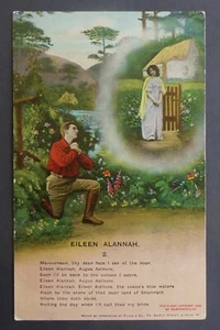 LOVE POST CARD 100+ YEARS OLD "EILEEN ALANNAH" CAN.SHIP $1.99 COMB. SHIP - Picture 1 of 2