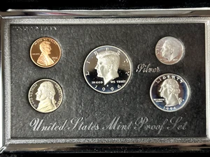 1996 U.S. Mint premier Silver Proof Set - Picture 1 of 6
