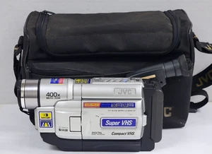 JVC GR-SXM535U Compact Super-VHS Camcorder/Case (Powers on / Doesn't Play) AS-IS - Picture 1 of 9