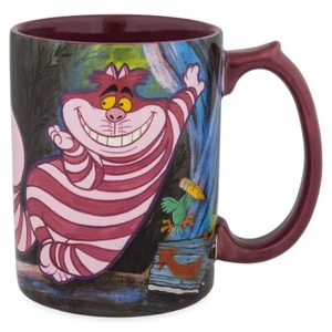 Taza pintura gato Cheshire Alicia en el País de las Maravillas Walt Disney Resort Store 2018 NUEVA - Imagen 1 de 2