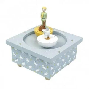 Trousselier France Dancing Music Box Little Prince Spinning Figures Musical NIB - Picture 1 of 2