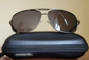 New KINGSEVEN Polarized Sunglasses Pilot Style Classic Elegant UV400 USA Ship L - Picture 1 of 17