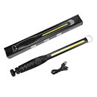 Rechargeable LED COB Slim Work Light Mechanic Flashlight Lamp Bar Camping Torch