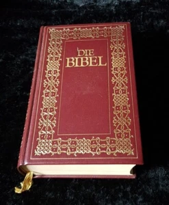 Die Bibel 1985 mit Familienchronik und Kupferstich Bildern Goldschnitt - Bild 1 von 10