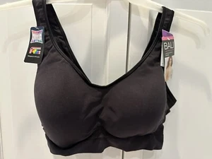 Bali BH Größe 2XL Schwarz Comfort Revolution Kabellos 3488 Neu mit Etikett - Bild 1 von 5