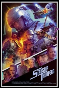 Starship Troopers Movie Film Future War Arachnids Bugs Giclee Print 24x36 NEW - Picture 1 of 1