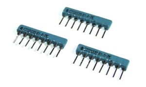 4.7k Ohm ±2% RESISTOR NETWORK 8 PIN CTS8339-81-4.7K (20 pieces)