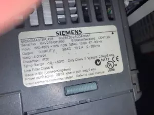 siemens micromaster 420 6SE6420 2AD24 0BA1 - Bild 1 von 2