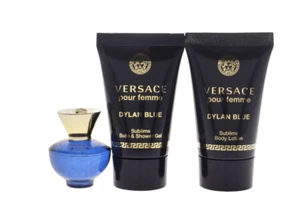 Versace Pour Femme Dylan Blue by Versace, 3 Piece Mini Gift Set - Picture 1 of 1