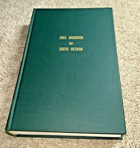 1967 AREA HANDBOOK FOR SOUTH VIETNAM - Hardback / Unused COUNTRY INTELLIGENCE - Picture 1 of 15