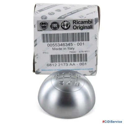55346345 Coperchio Lente Pomello Cambio Satinato Originale Alfa Romeo Giulietta  - Immagine 1 di 3