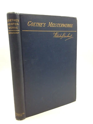 EINFUHRUNG IN GOETHE'S MEISTERWERKE - Goethe in German - 1891 - Literary study - Image 1 of 4
