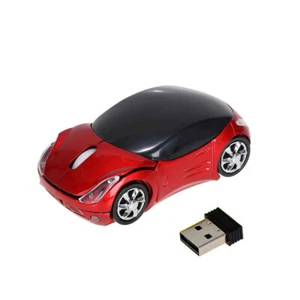 2.4GHz Wireless Optical Mouse Car Styling Mice USB Receiver For PC Laptop Device - Picture 1 of 10