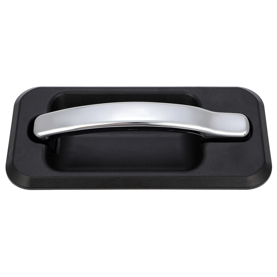 Fits 2003-2009 Hummer H2 Chrome Black Rear Left Driver LH Exterior Door Handle - Imagem 1 de 1