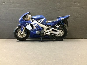 Blue Yamaha Motorcycle Toy #MQ115 - Picture 1 of 24