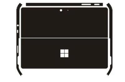 1PCS outer lid Skin Sticker Cover Film For Microsoft Surface GO 2nd Gen 10.5" - Image 1 of 4