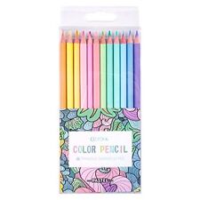 ECOTREE Macaron Colored Pencils soften wood Pastel coloring for adult and kid...