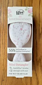 Wet Brush X LoveShackFancy MINI Detangler Hair Brush! English Ivy Pink! In Hand! - Picture 1 of 2