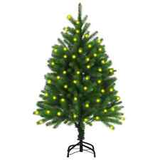 vidaXL Artificial Pre-lit Christmas Tree 120 cm Green FD5