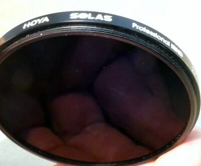 Hoya SOLAS IRND 2.7 77mm Infrared Neutral Density Filter 9-Stop ND X9 - Image 1 of 4