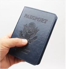 United States Passport Case ID Holder with Vaccine Window & Card Organizer NEW