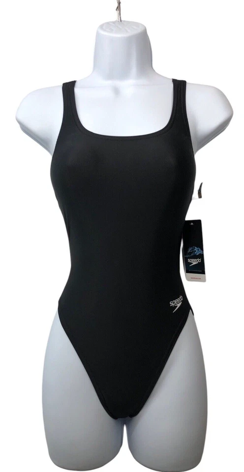 Speedo Pro LT Womens One Piece Swimsuit - Size 26 - Black - - 8191481001