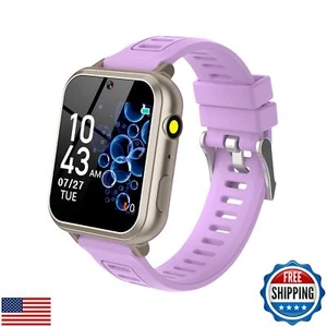 Montre Connectée Enfant Fille 4-12 ans, Montre Connectée pour Enfants avec Écran Tactile HD 2 - Photo 1 sur 5