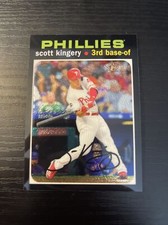 2020 Topps Heritage Chrome Scott Kingery Phillies THC23 616/999