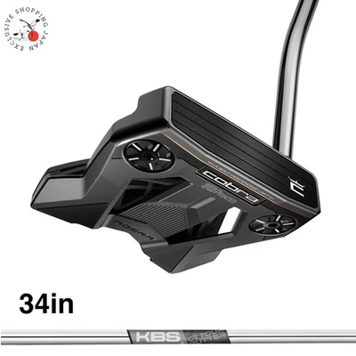 COBRA AGERA 3D Printed Putter 34" 2024 Model Men KBS CT TOUR Shaft Single Bend - Image 1 of 4