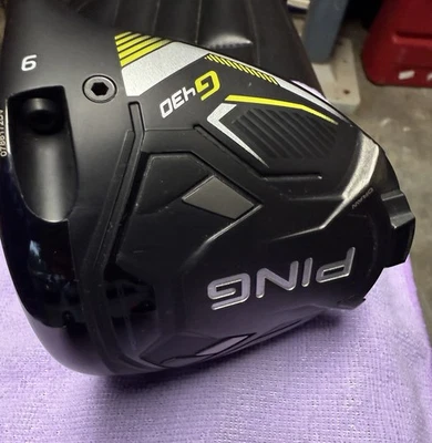 Driver Ping G430 LST 9 graus Kai’li 60X eixo nunca usado no golfe grosso - Imagem 1 de 4