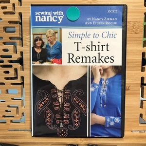 Sewing With Nancy DVD Simple To Chic T-Shirt Remakes 2015 SN2922 Upcycle Tee - Picture 1 of 2