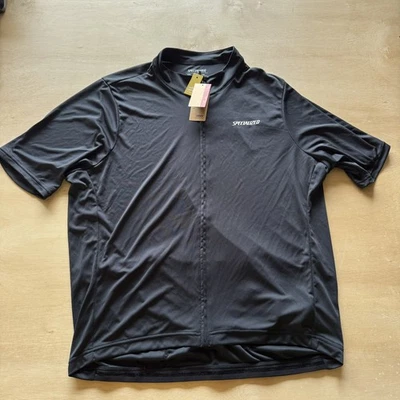Jersey Specialized RBX Classic Ss Hombre XXL Carretera Extra Grande NEGRO NUEVO Foto 1 de 4