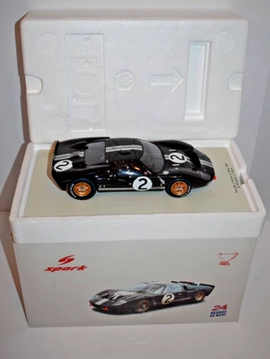 Spark Diecast 1966 Ford MK2 Le Mans 24 hr - McClaren/Amon - 1:18 - MIB - Image 1 of 4