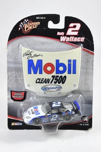 Rusty Wallace #2 Mobil 1 Clean 7500 White 2005 Winner's Circle 1/64 Diecast - Picture 1 of 3