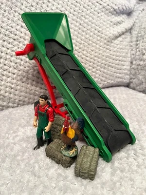 Schleich Heuförderband 42377 (2016) mit Zubehör Farm World - Bild 1 von 4