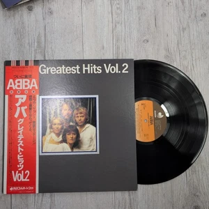 ABBA – Greatest Hits Vol. 2 Japan LP w/ Obi, Insert & Inner Sleeve DSP-5113 - Picture 1 of 6
