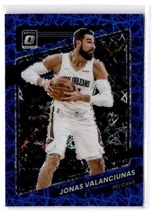 2021-22 Donruss Optic Jonas Valanciunas #71 Blue Velocity New Orleans Pelicans - Bild 1 von 2