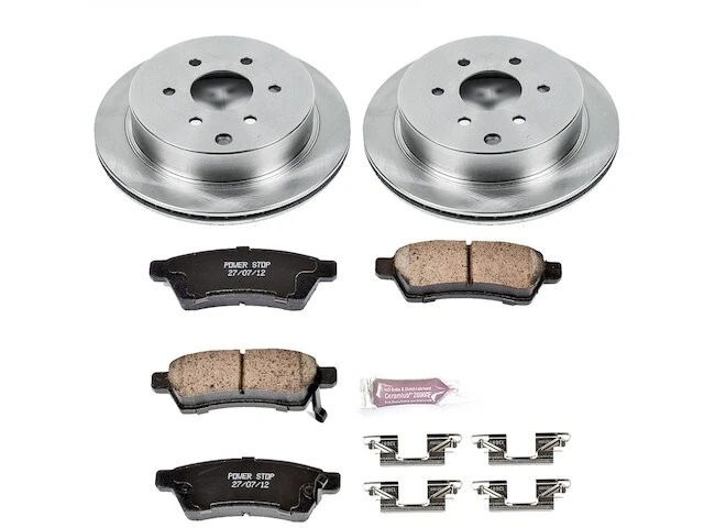 Rear Brake Pad and Rotor Kit For 2009-2012 Suzuki Equator 2010 2011 XG766KT - Image 1 of 1